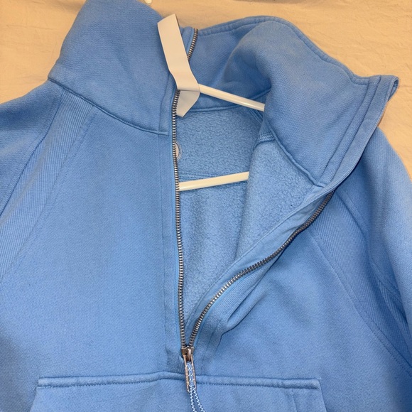 Blue Lululemon Scuba Half-Zip - Picture 5 of 5
